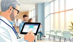 Showcase of top rated prescription applications being used in a modern healthcare setting.